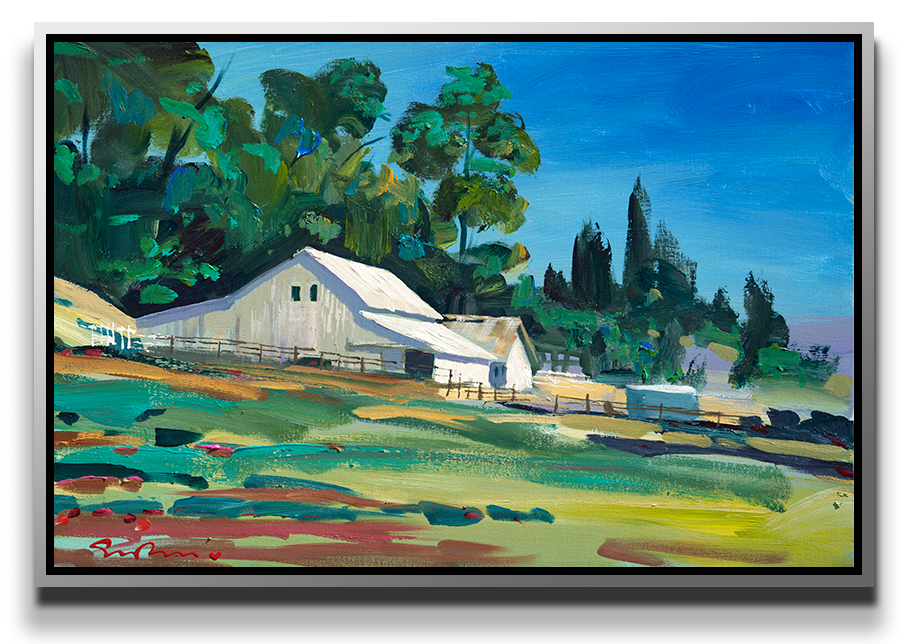 Simon Bull, Morning, Stewart Ranch, 2021