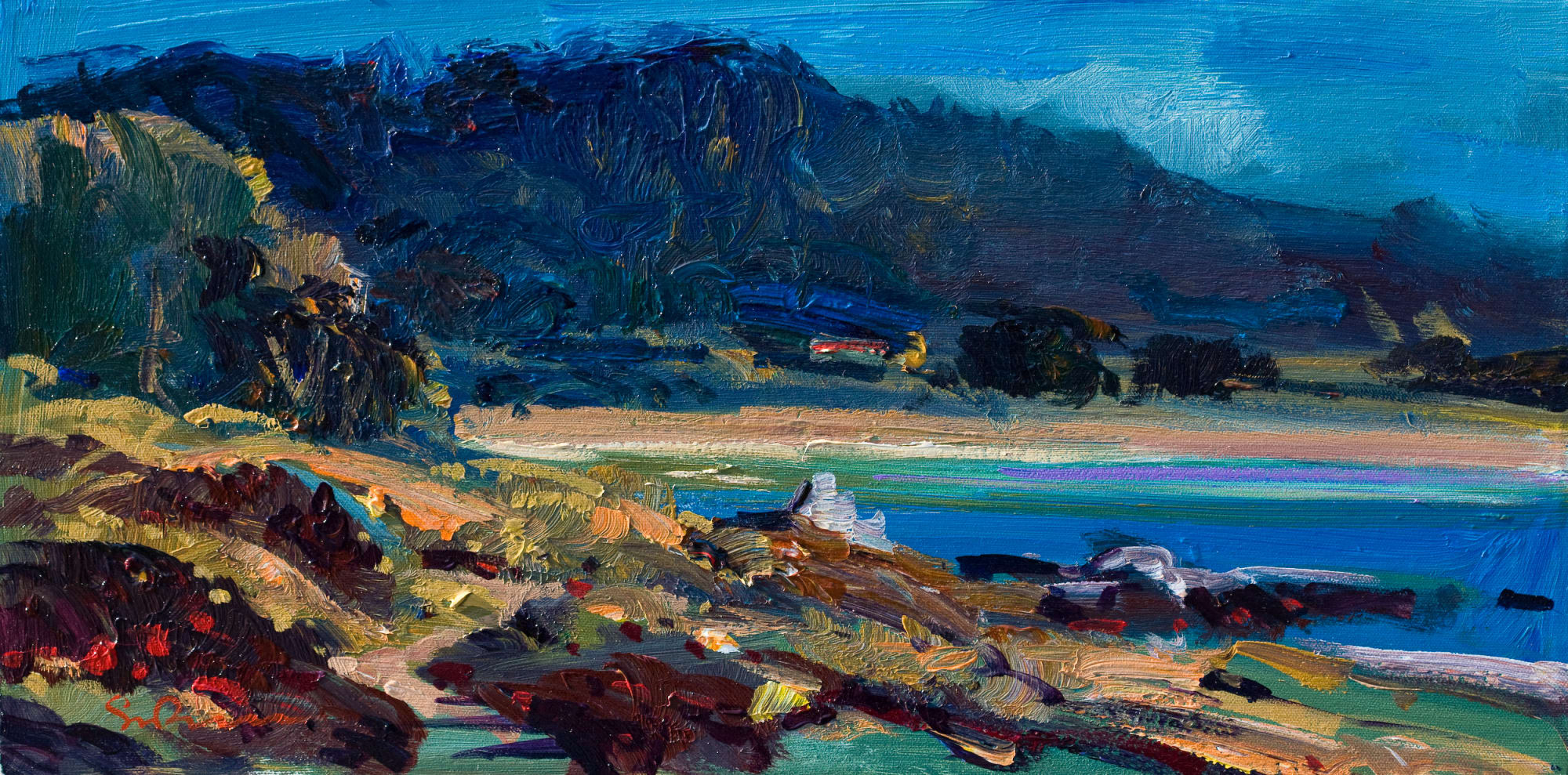 Simon Bull, Monastery Beach