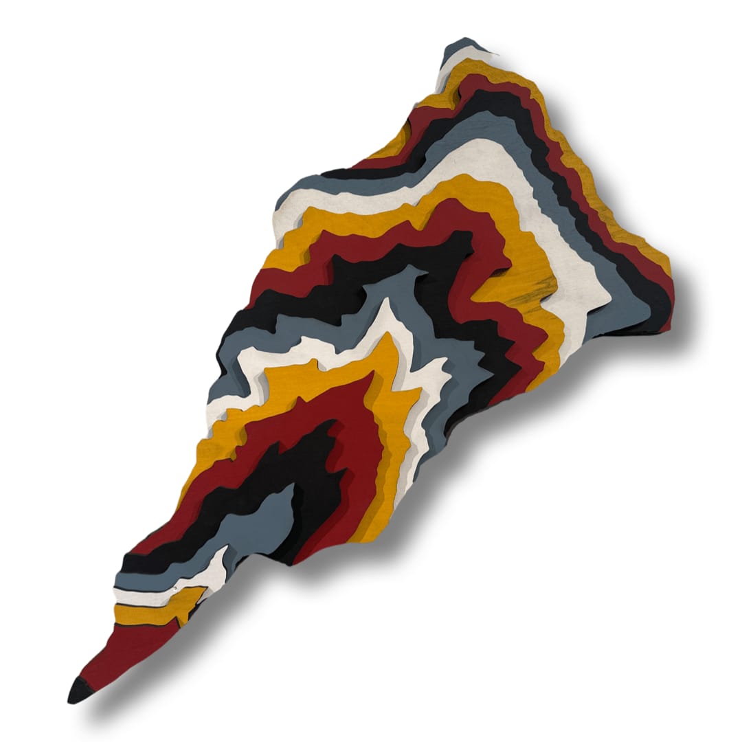 Christopher Warren, Cornet Creek Watershed (Inverted), 2023