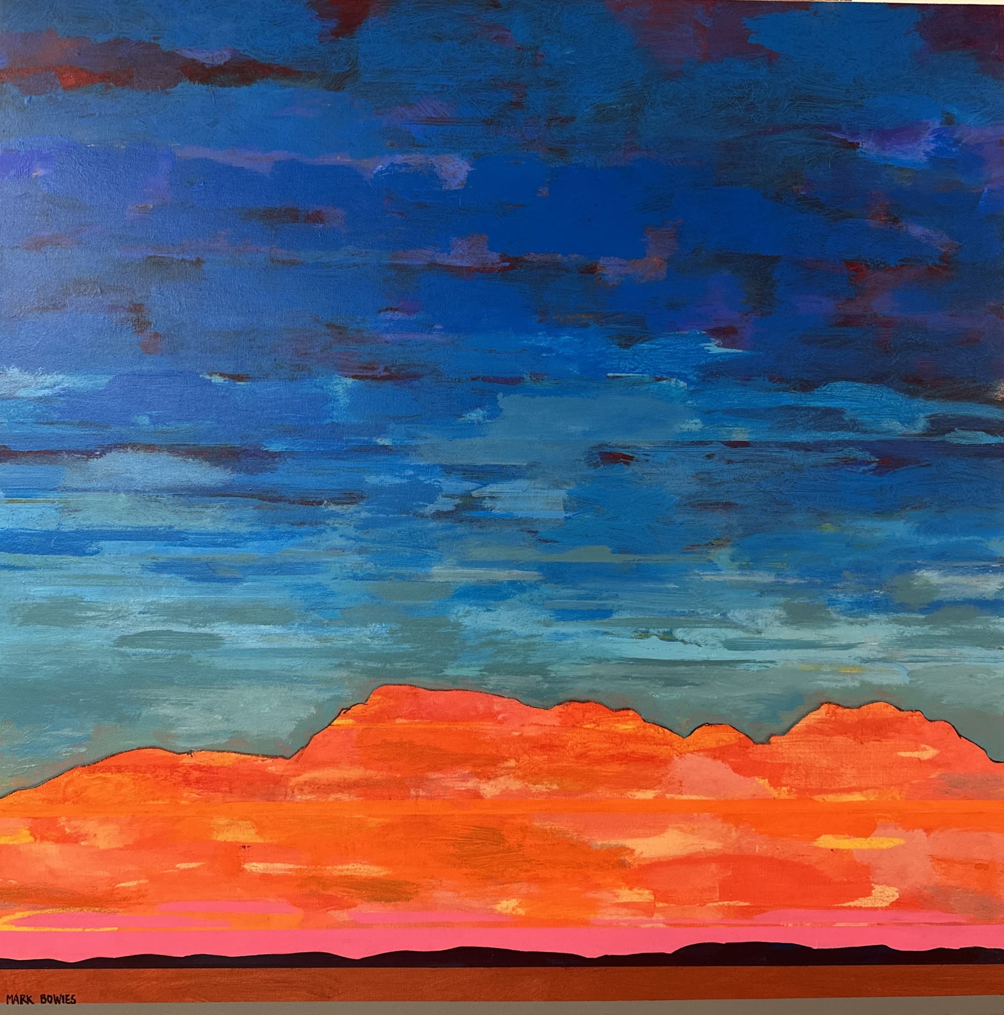 Mark Bowles, Road Through the Desert, 2023