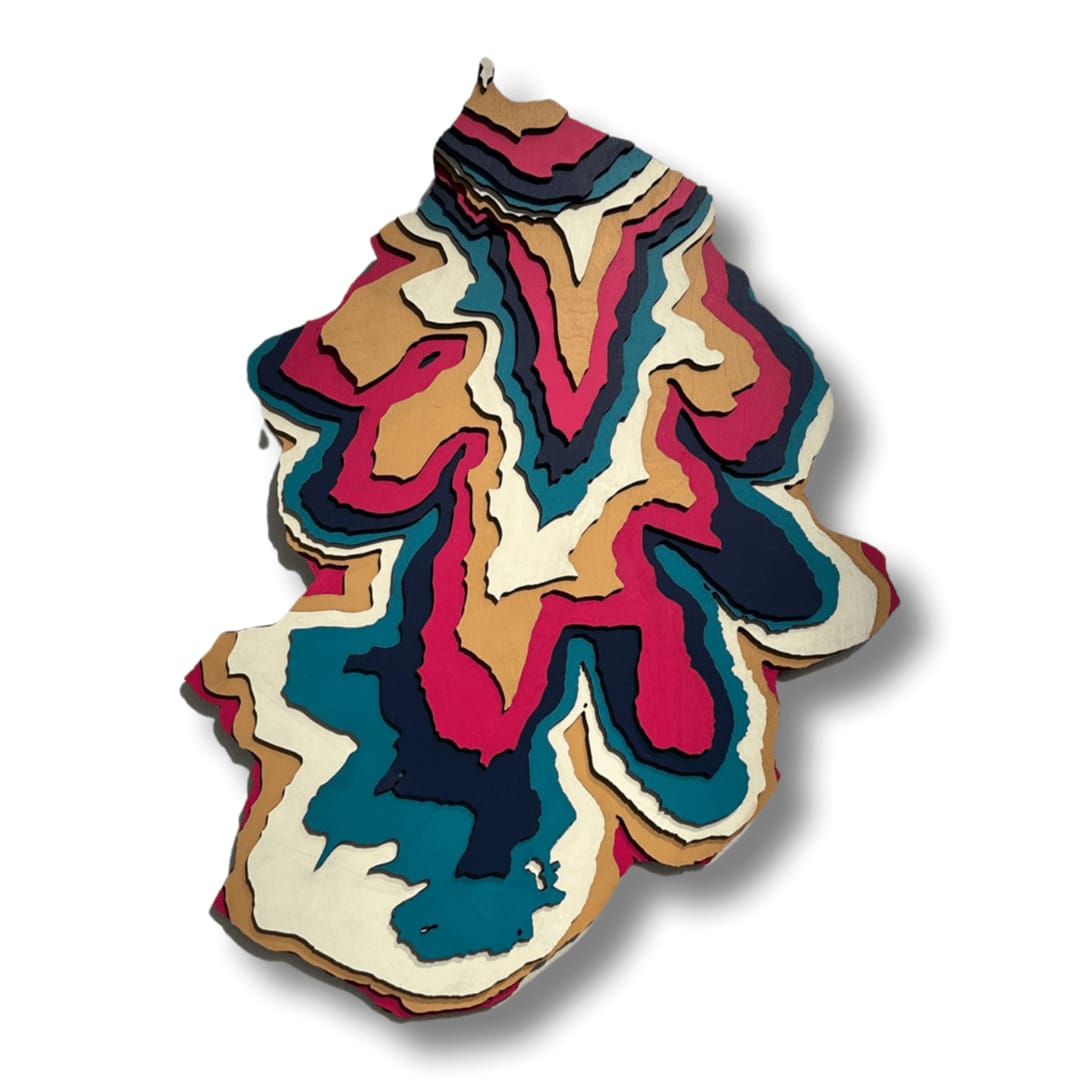 Christopher Warren, Bridal Veil Creek Watershed (Inverted), 2023