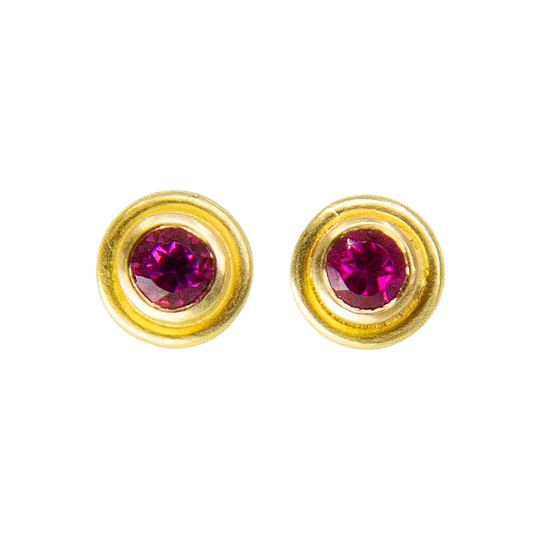 Nanci Modica, Pink Tourmaline Studs