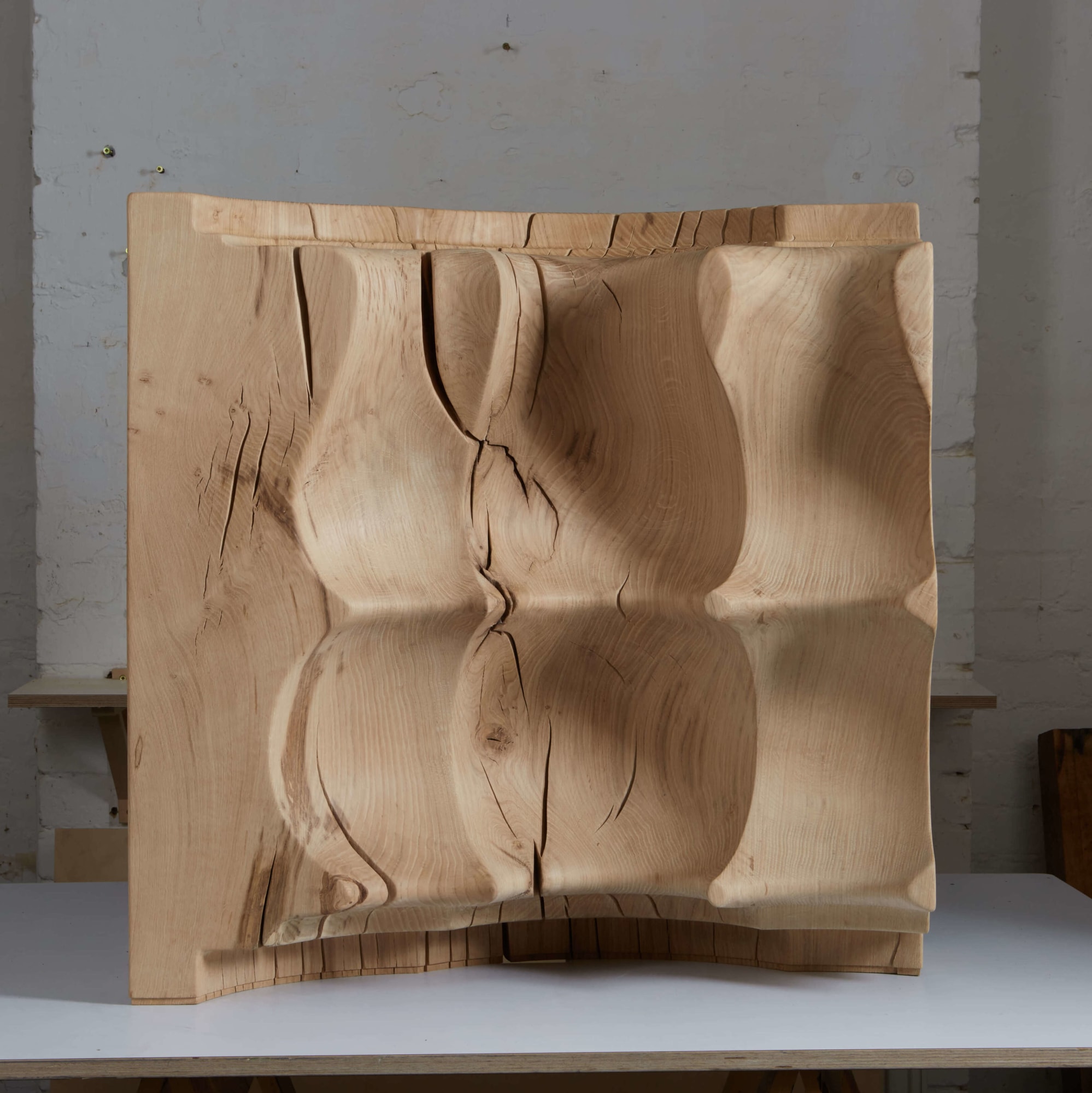 Gareth Neal, Block III (concave), 2019