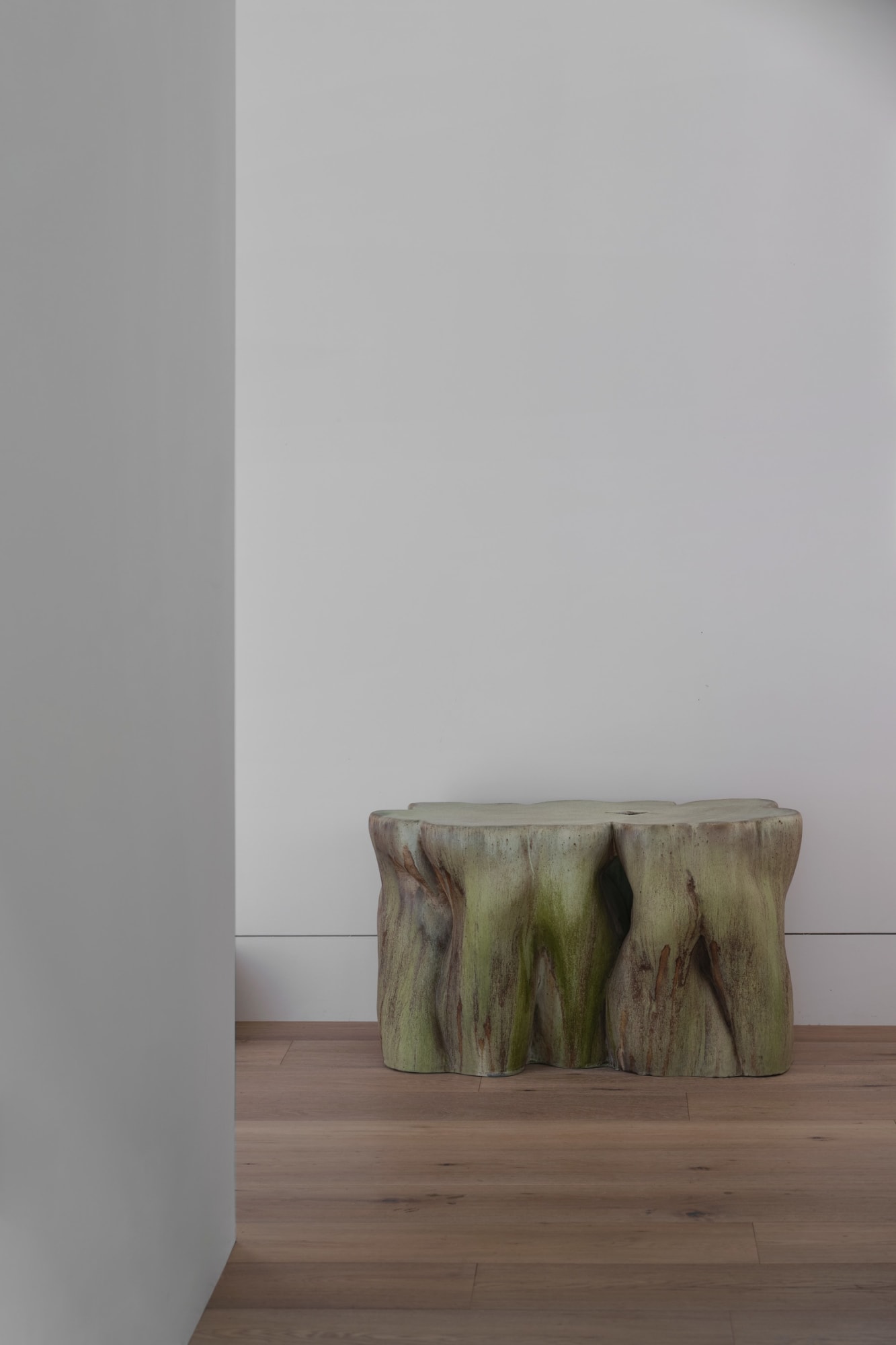 Jiwon Park, Long Stool_Rainy Forest, 2023