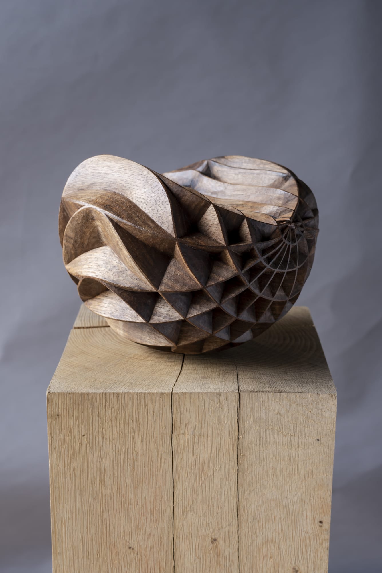 Alison Crowther, Incised Walnut III, 2018