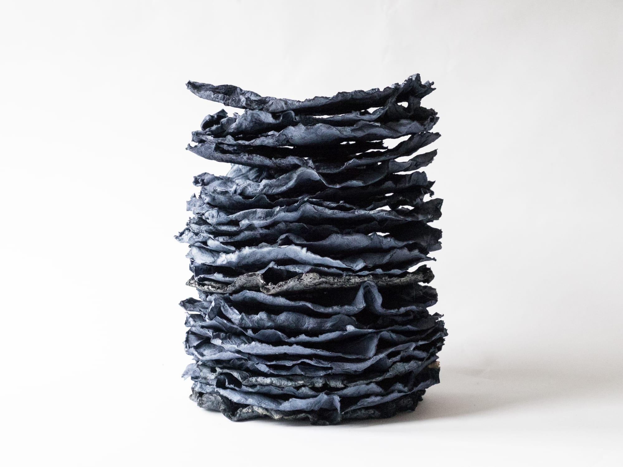 Jane Ponsford, Blue-Black Accumulation, 2021