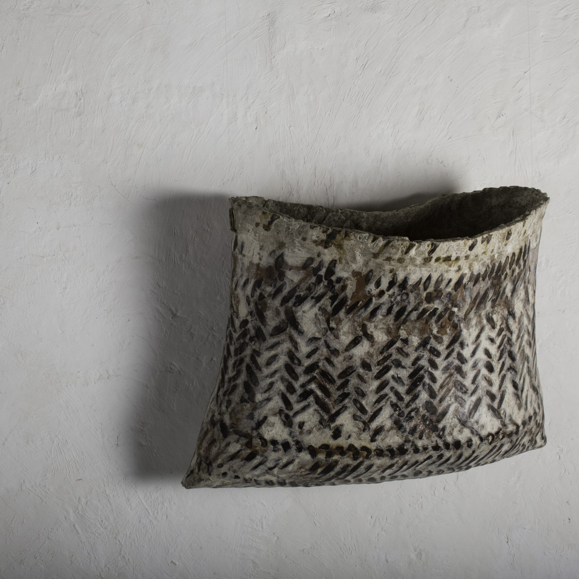 Tim Johnson, herringbone earth pocket, 2022