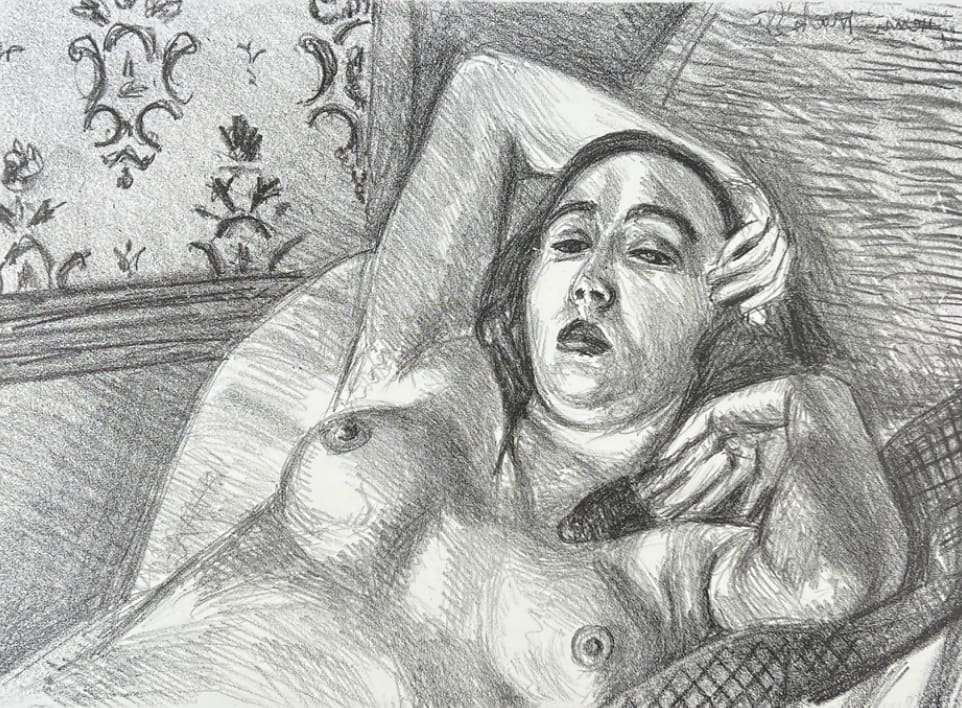 Henri Matisse, Le repos du modele, 1922