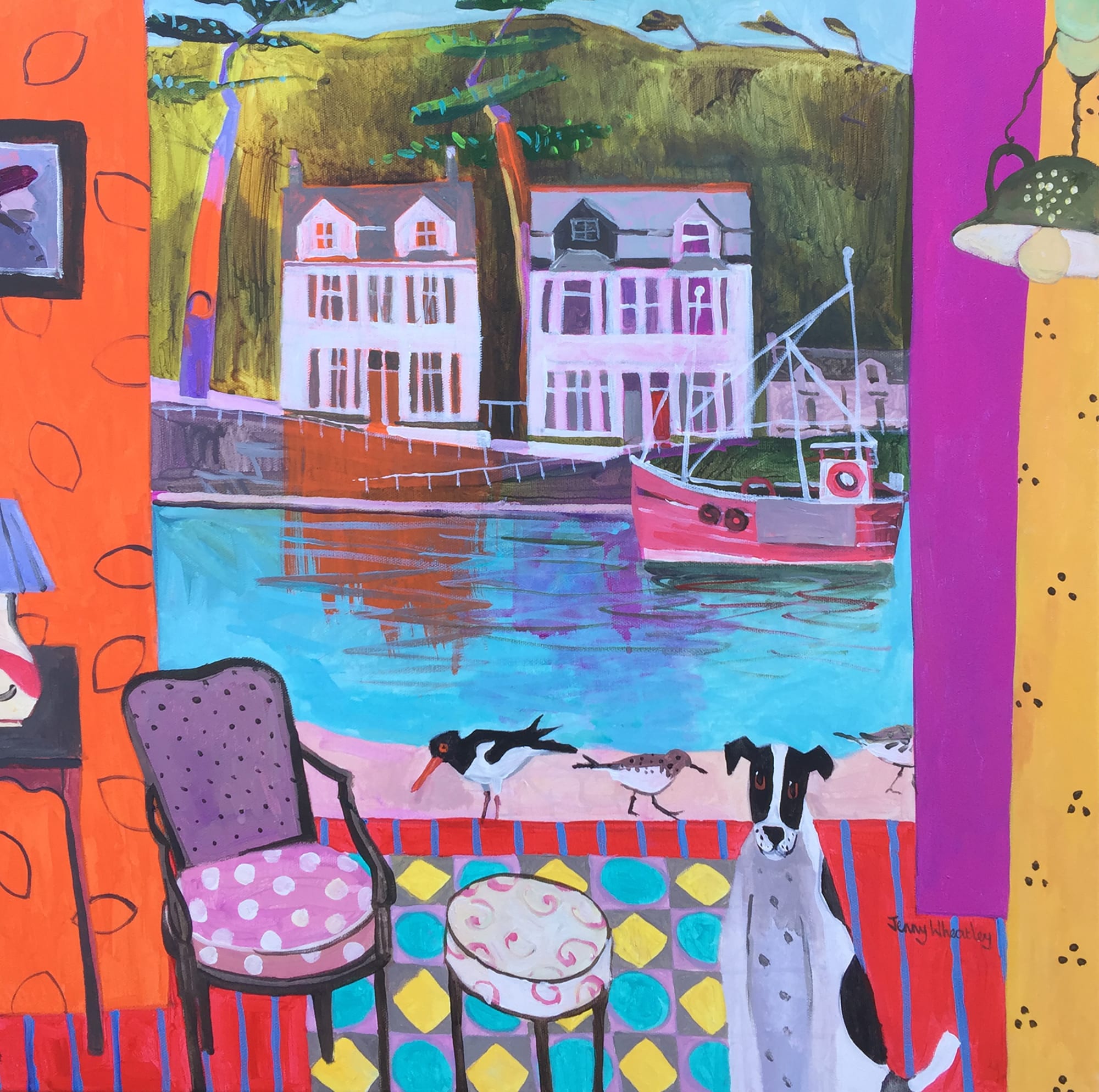 Jenny Wheatley, Neighbours in the Estuary, 2025