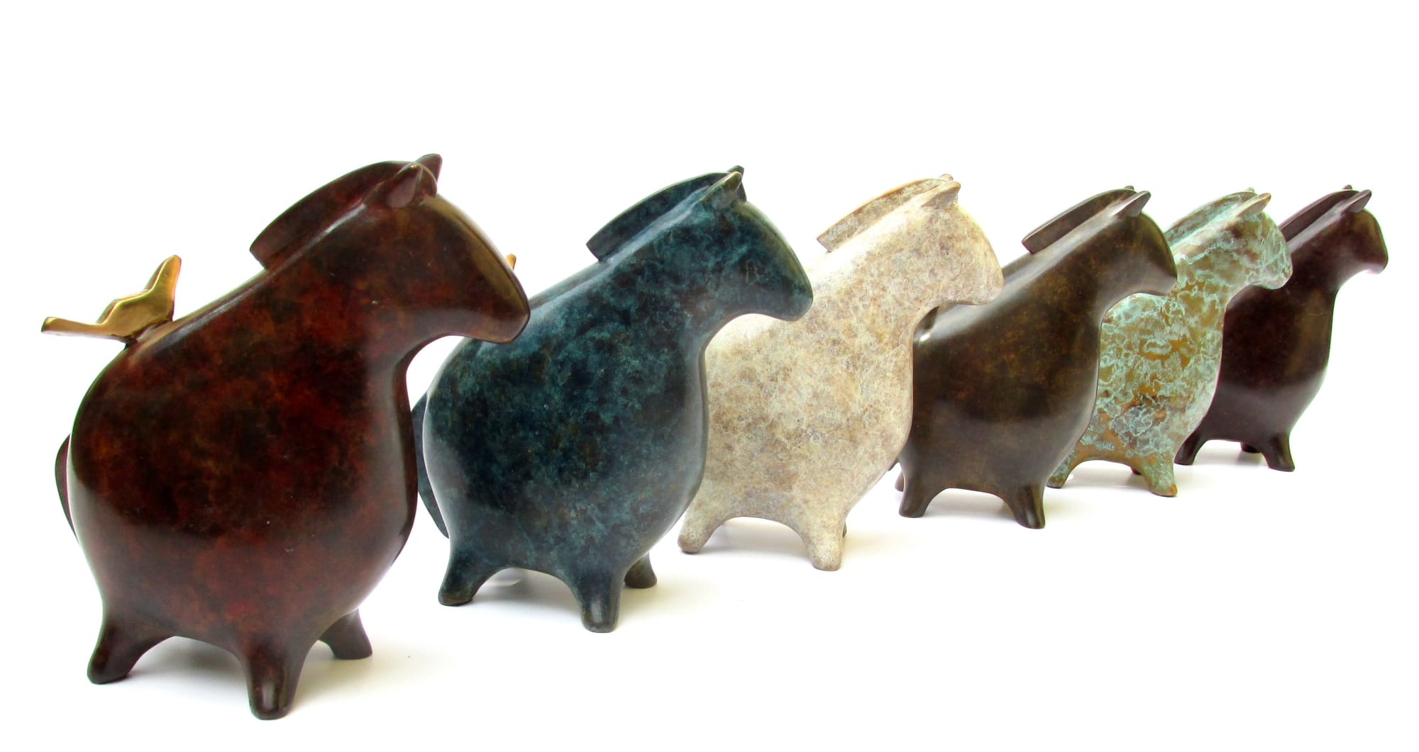 Stephanie Hess, Pilgrim Herd (blue)