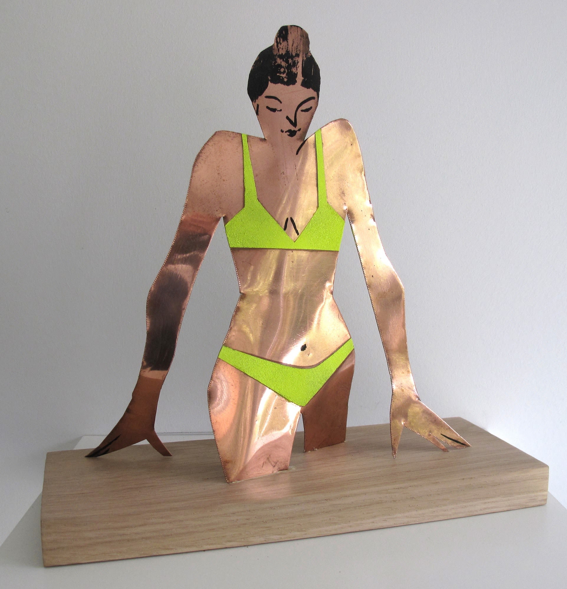 John Short, Female Bather in Yellow Bikini