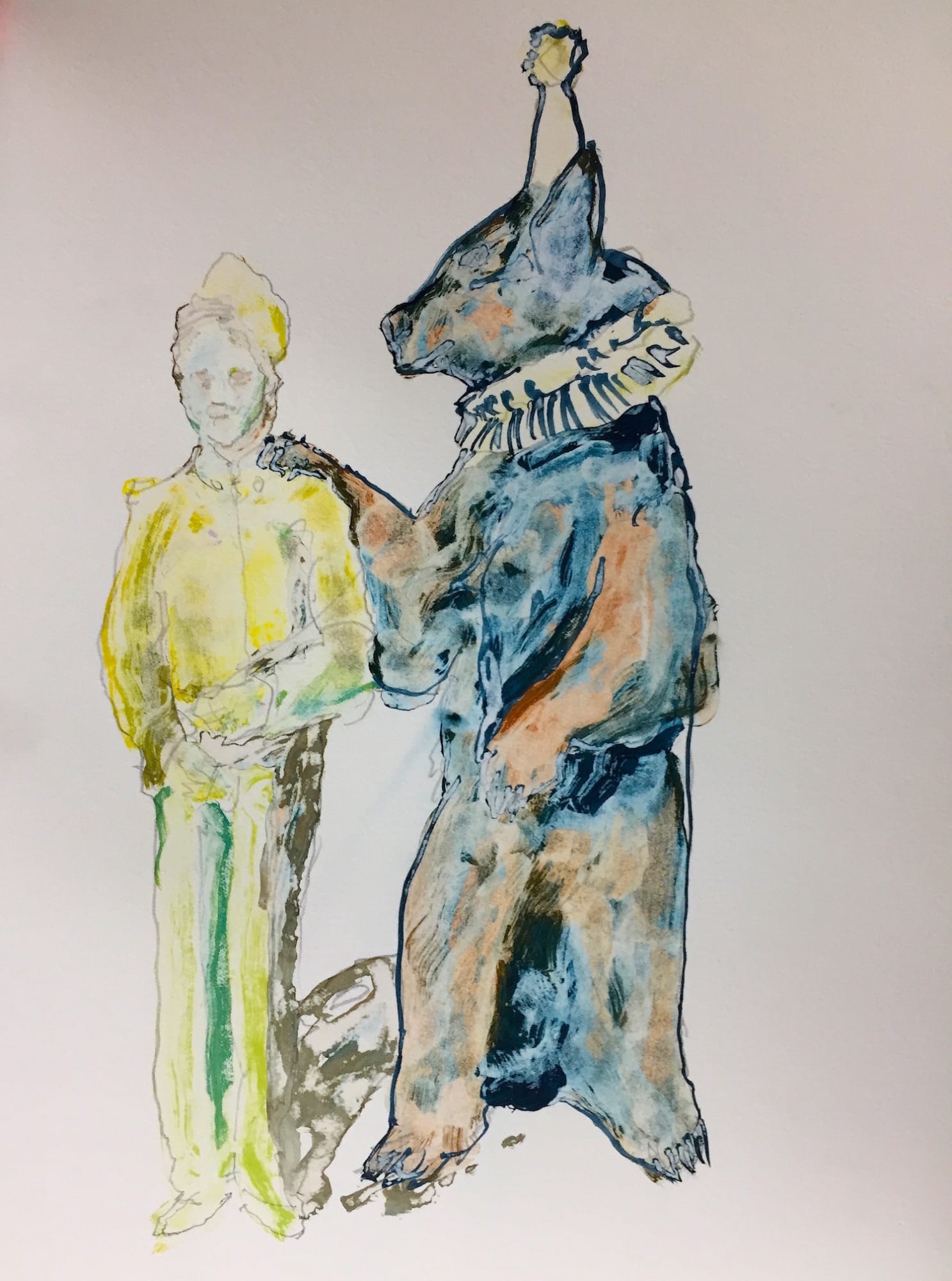 David KIng, Comforting Brother Bear