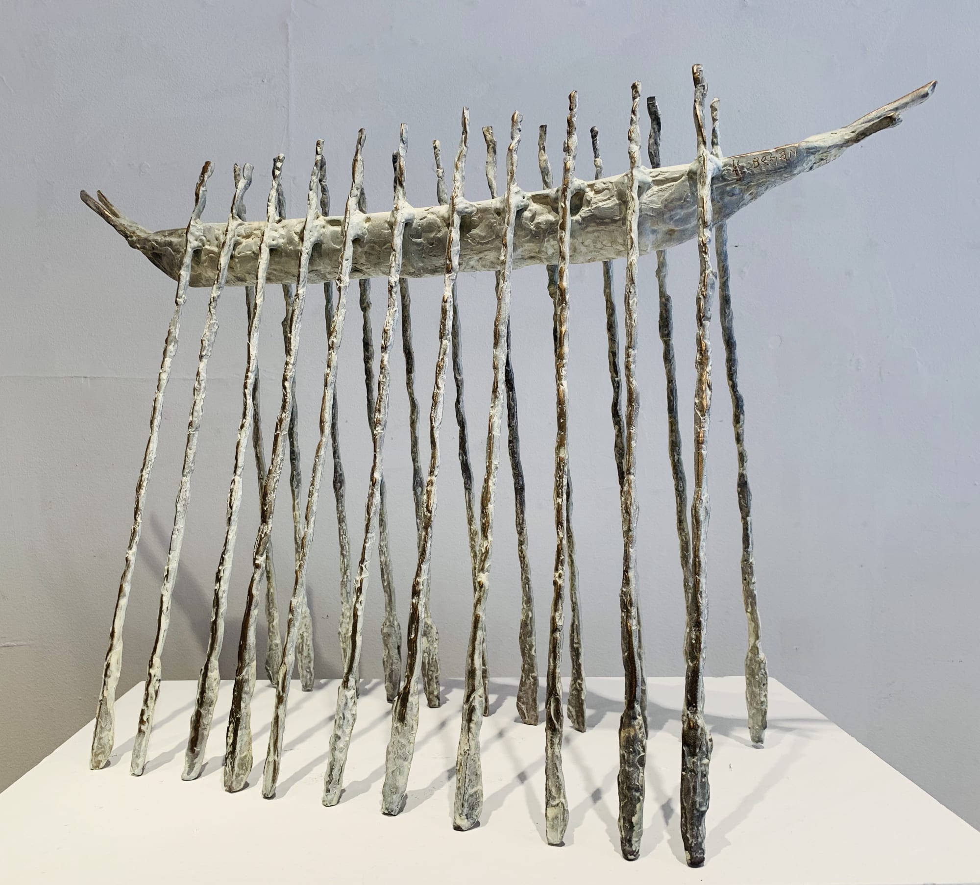 John Behan RHA, Long Oar Boat