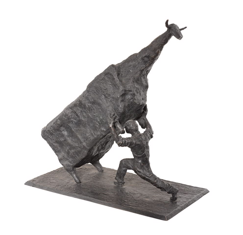 John Kelly, Man Lifting Cow