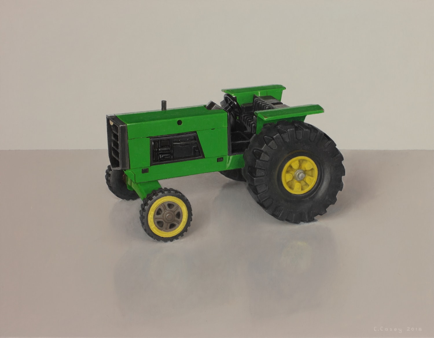Comhghall Casey, Toy Tractor (Tonka)