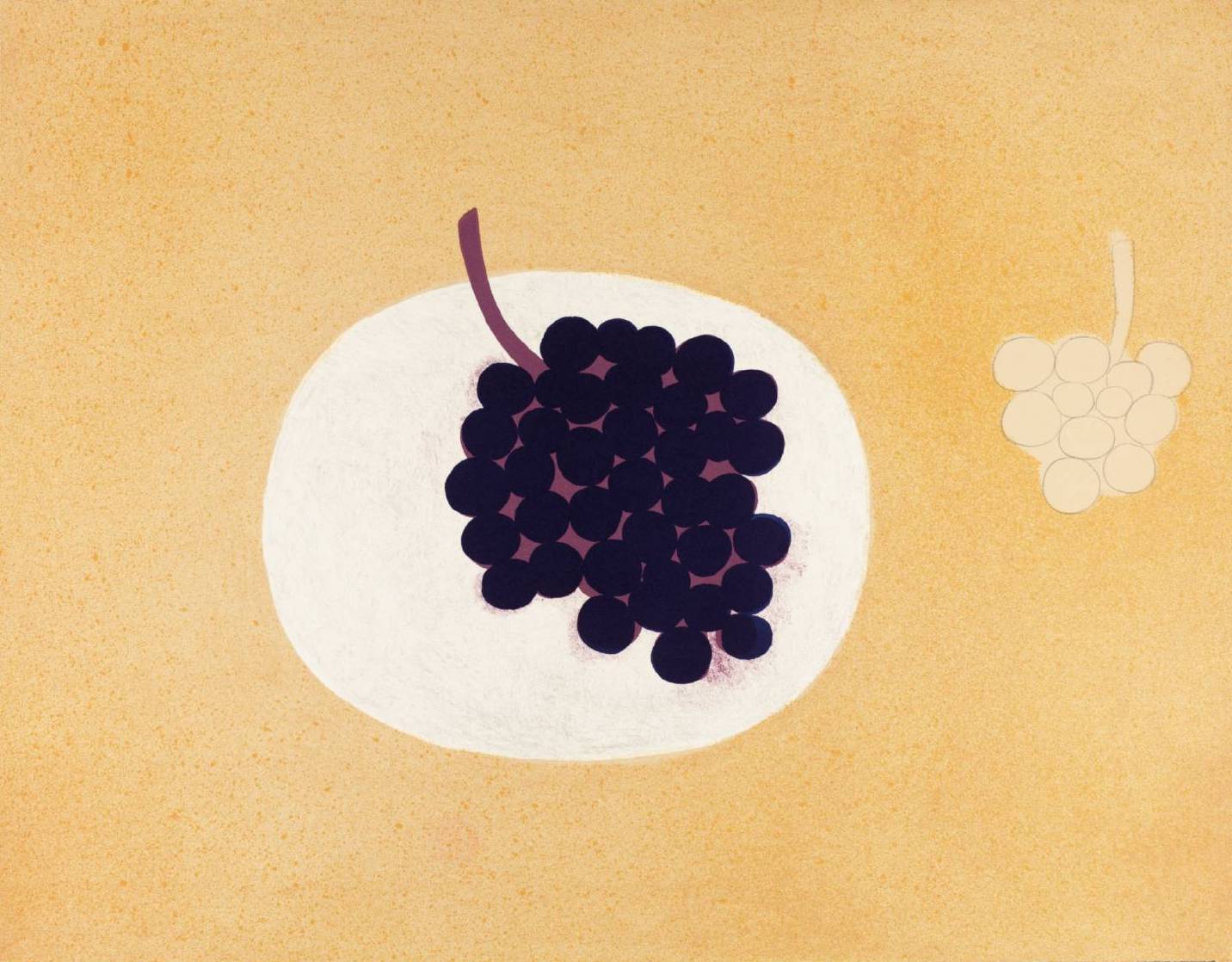 William Scott, Grapes, 1979