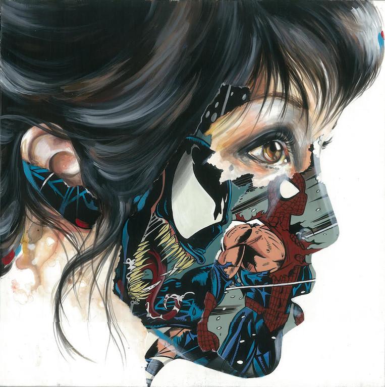 Sandra Chevrier, La Cage quand la peur s'effondre, 2014
