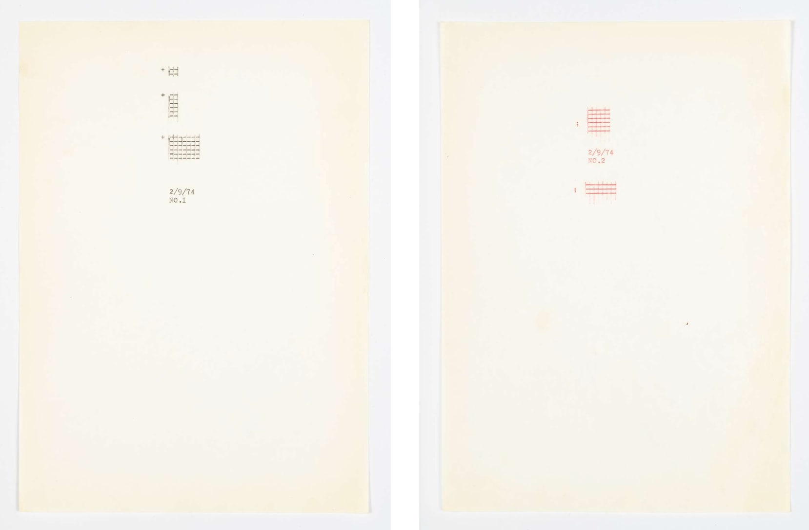 Emilio Prini, Untitled, 1974