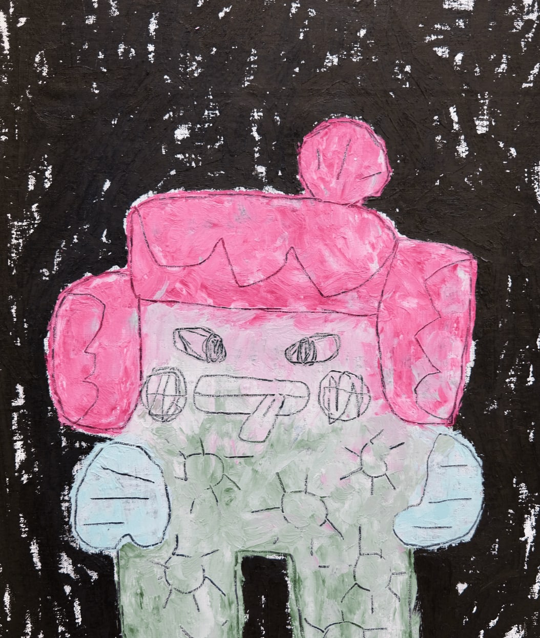 Adam Handler, Little Stinker Girl In The Dark Woods, 2023