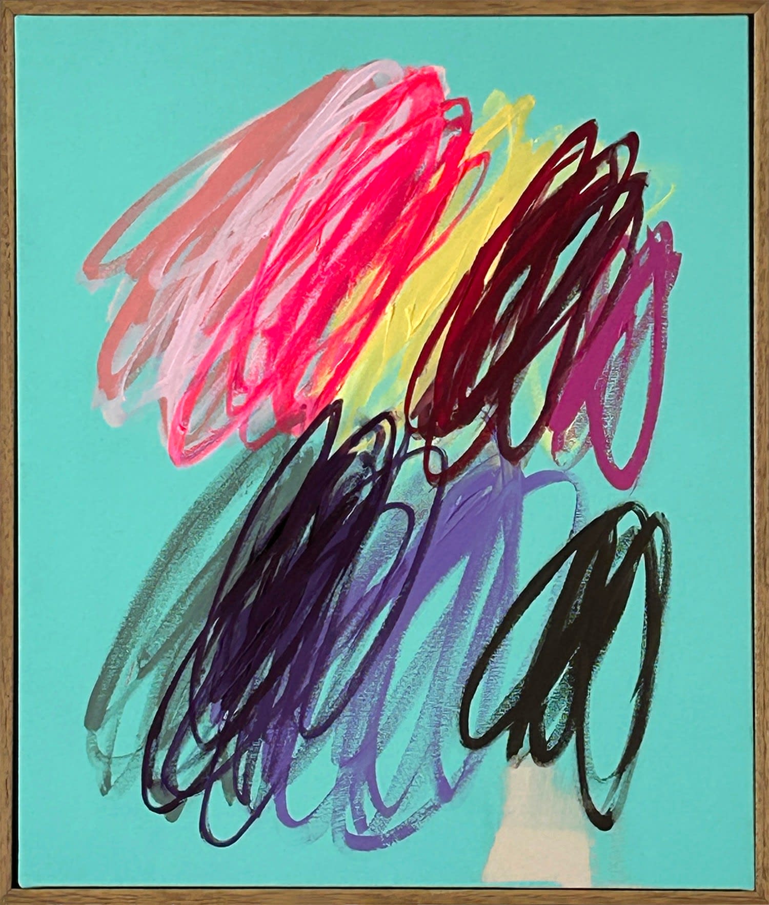 Christina Gschwantner, Little Motion, Turquoise , 2025