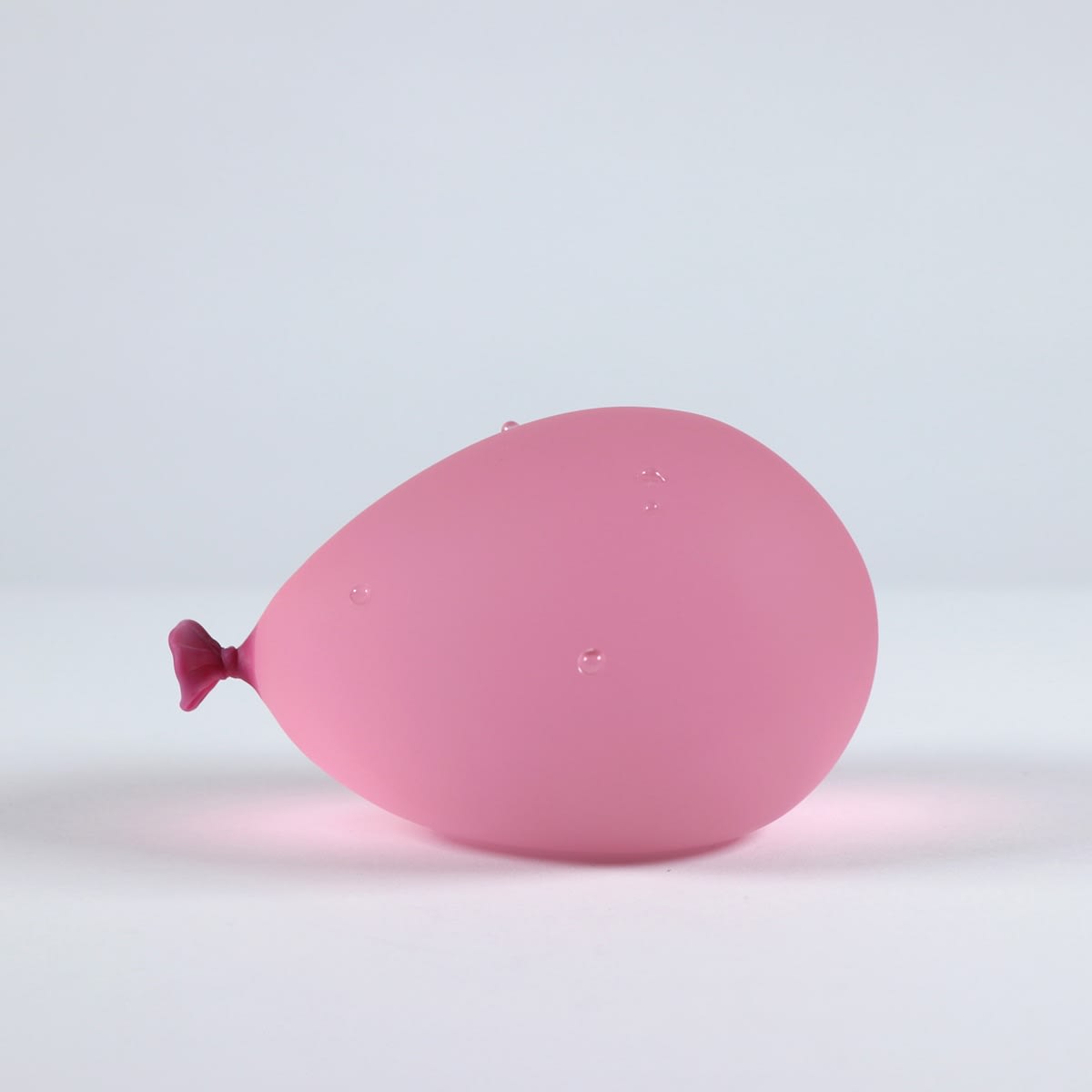 Dylan Martinez, Water Balloon with Droplets (Pink), 2025