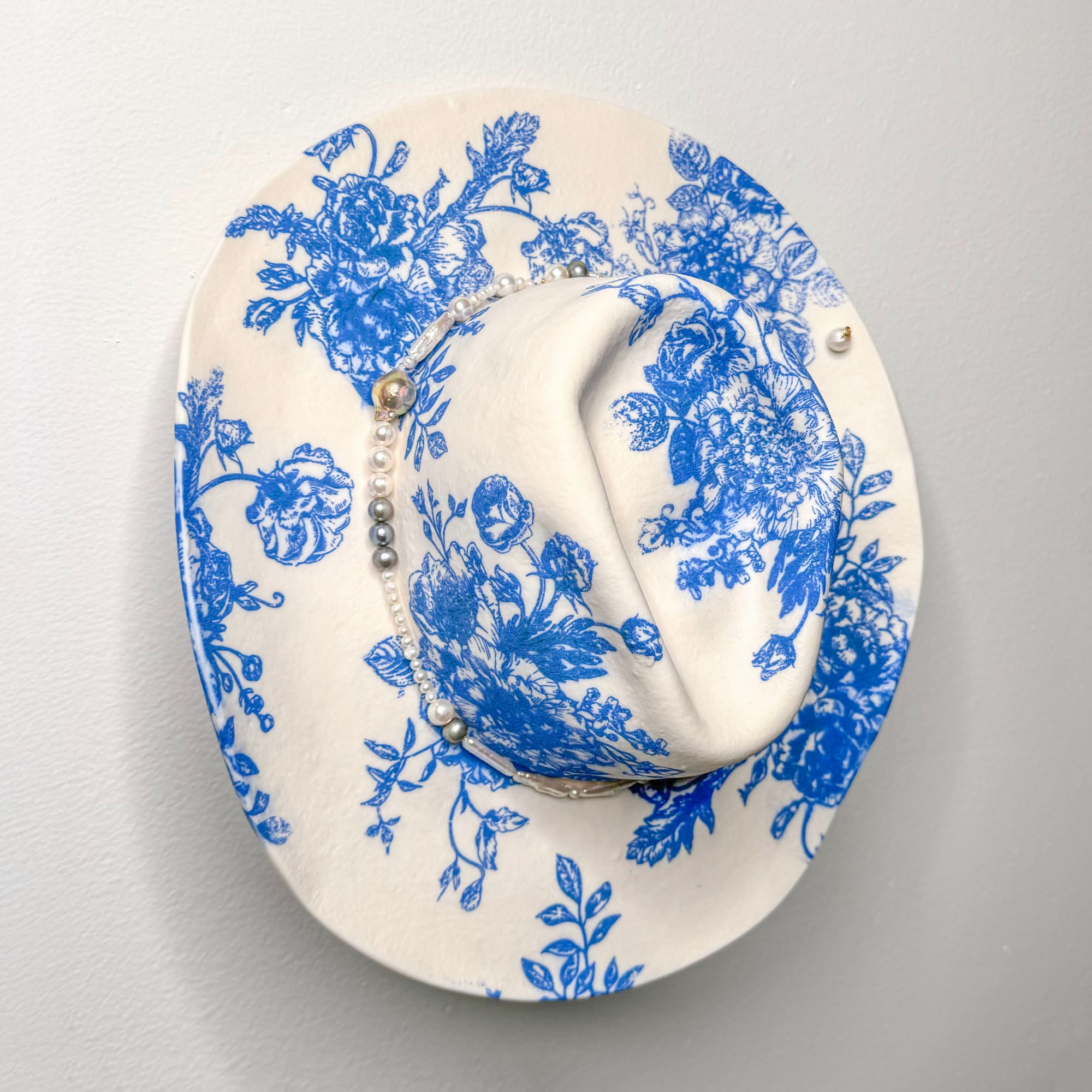 Brock DeBoer, Blue & White Gus, 2024