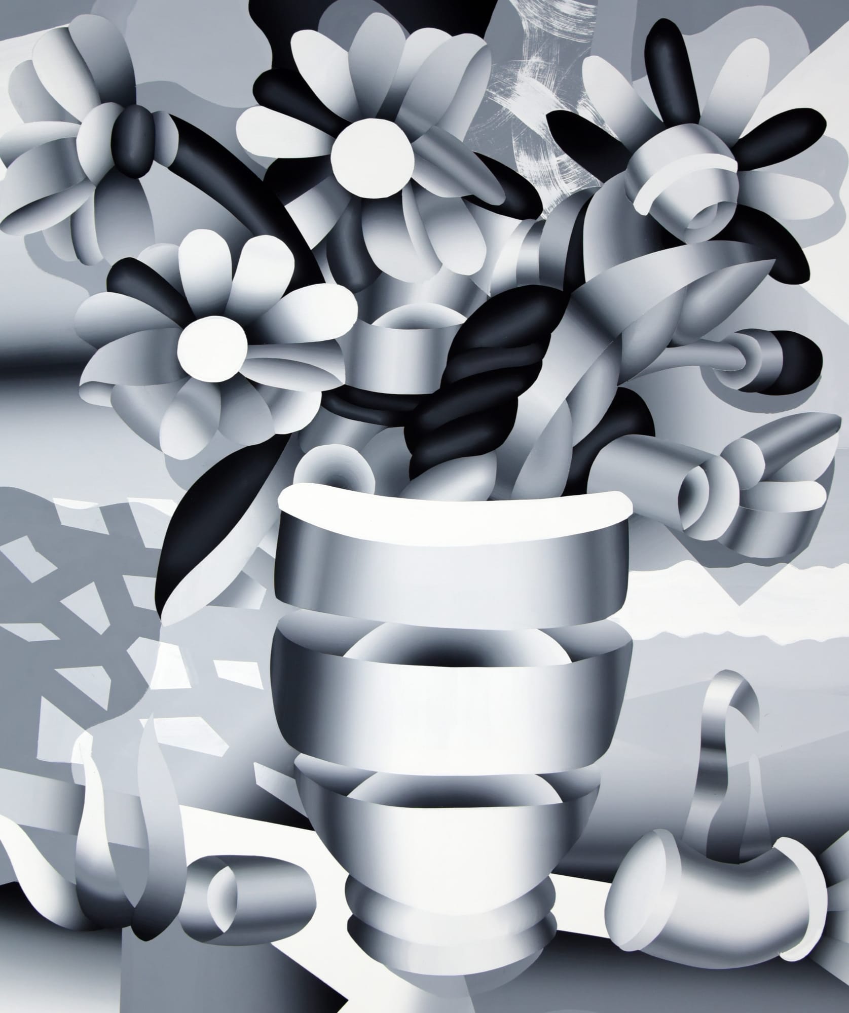 Geoffrey Bouillot, On the Sidewalk, 2024