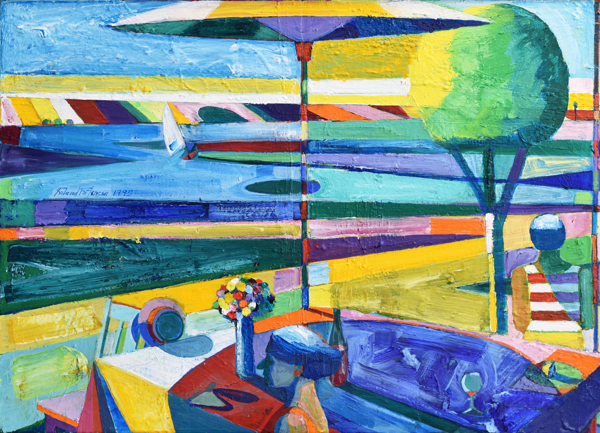 Roland Petersen, Tomales Bay Picnic, 1995