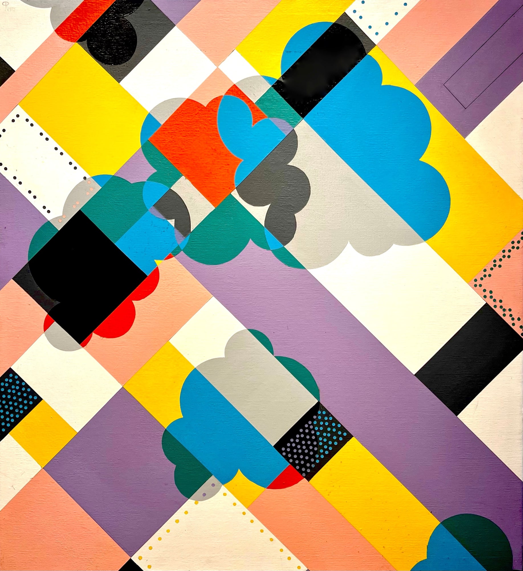 Roland Petersen, Summer Cloud Shadows, 1972