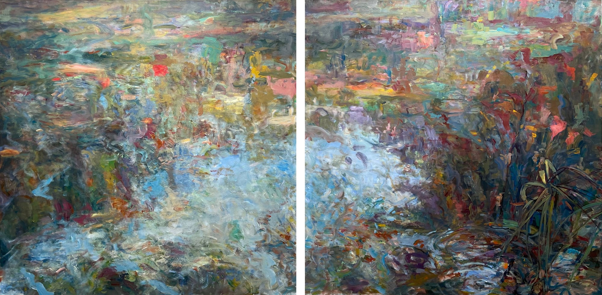 Foad Satterfield, Medellin #3 Diptych
