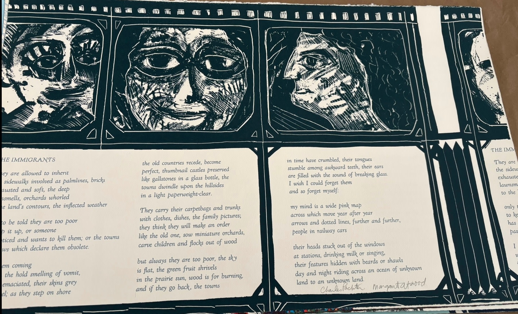 Charles Pachter, THE IMMIGRANTS