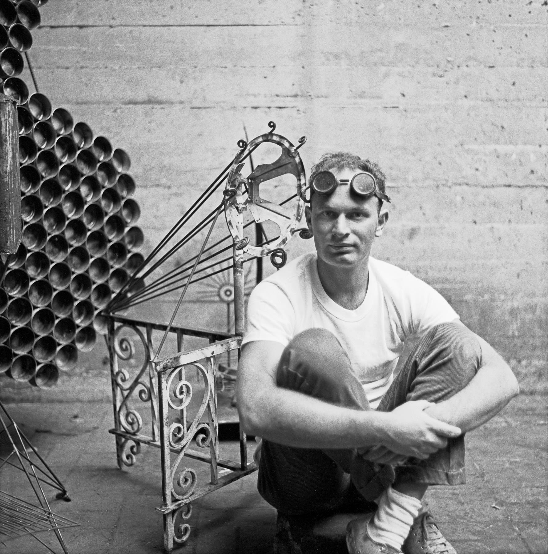 JERRY BURCHARD, Wally Hedrick, with "His Master's Voice", c. 1958-1960/2008