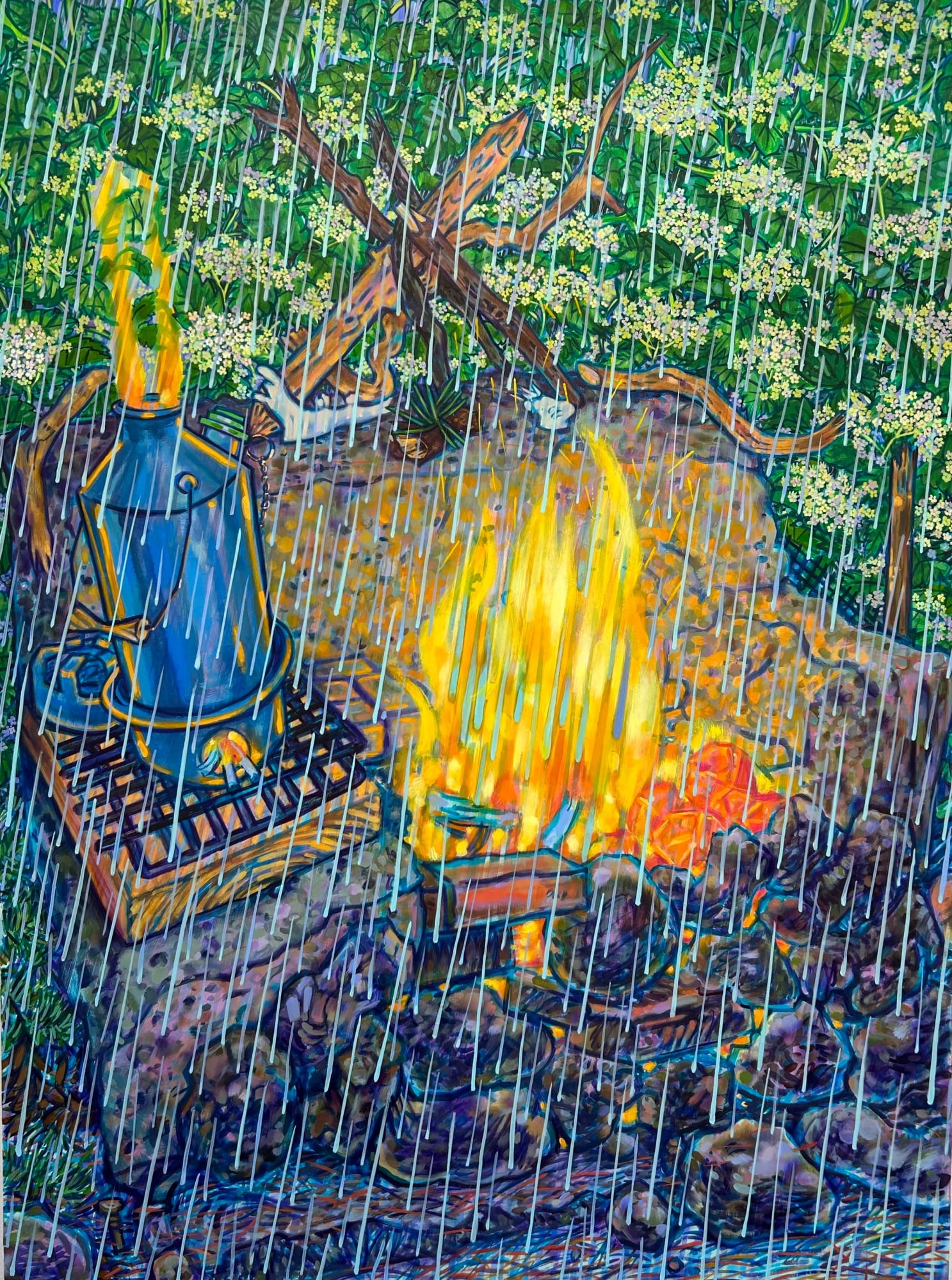 HOPE GANGLOFF, Campfire, 2023