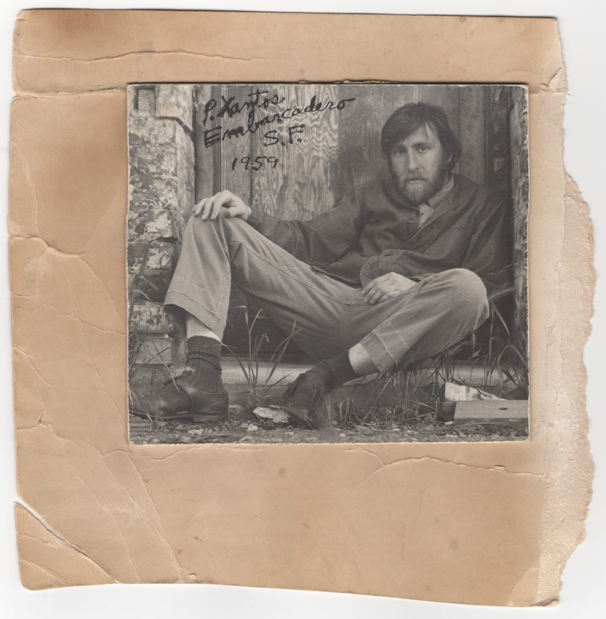 PANTALE XANTOS, Portrait of Wallace Berman, 1959