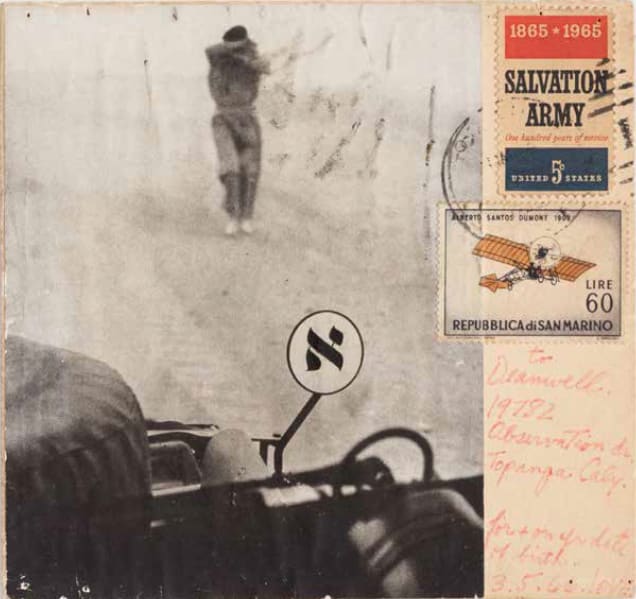 WALLACE BERMAN, Collaged mailer, 1966