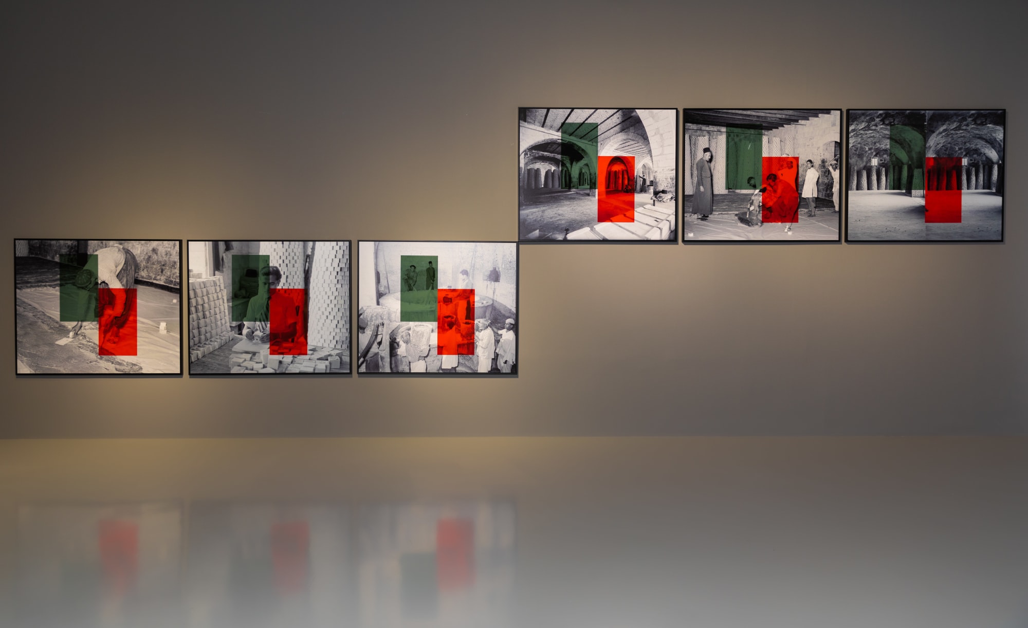 Hazem Harb, Oil and blood: merging , 2021