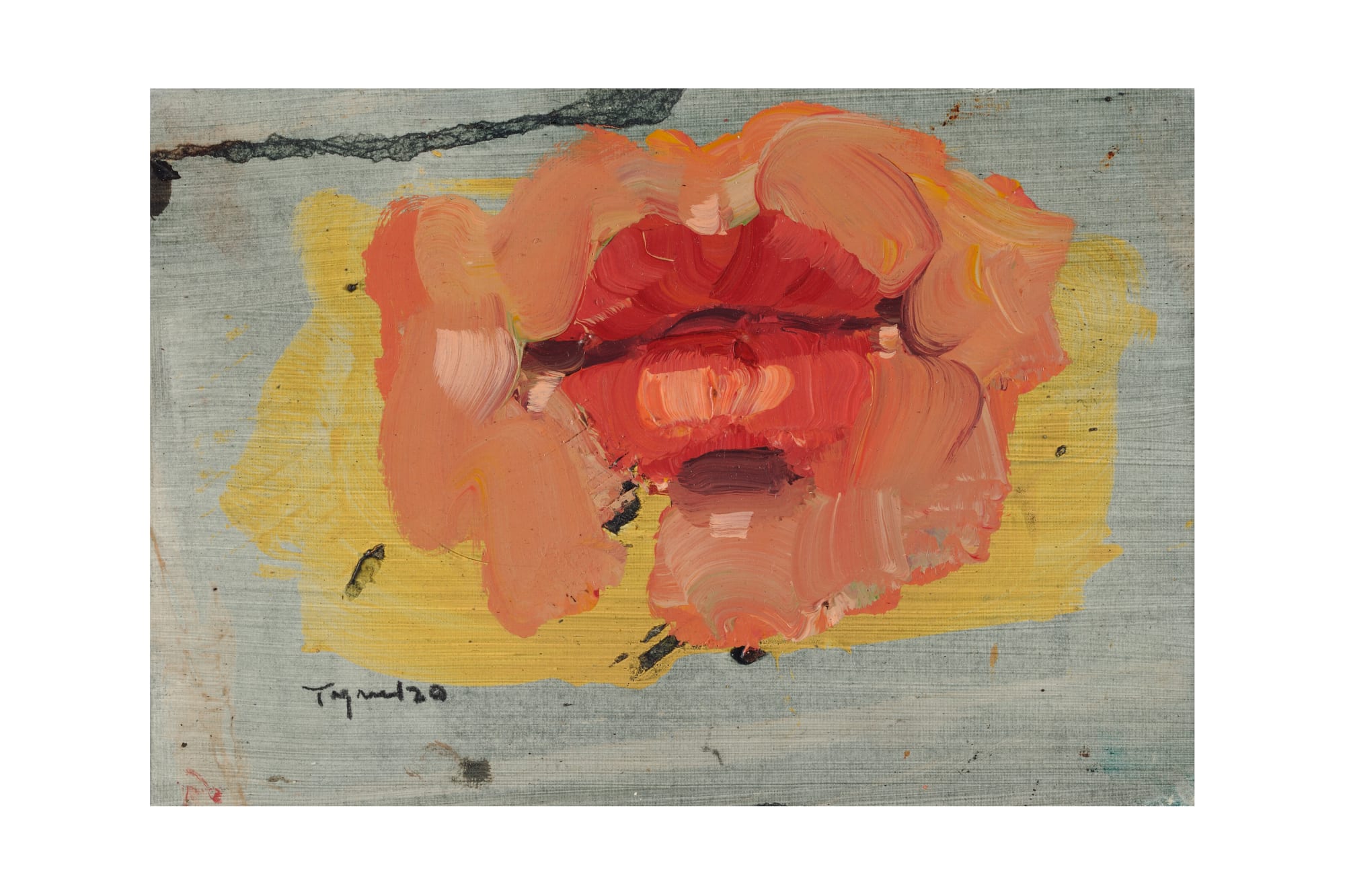 Tagreed Darghouth, Untitled (lips&skulls), 2020