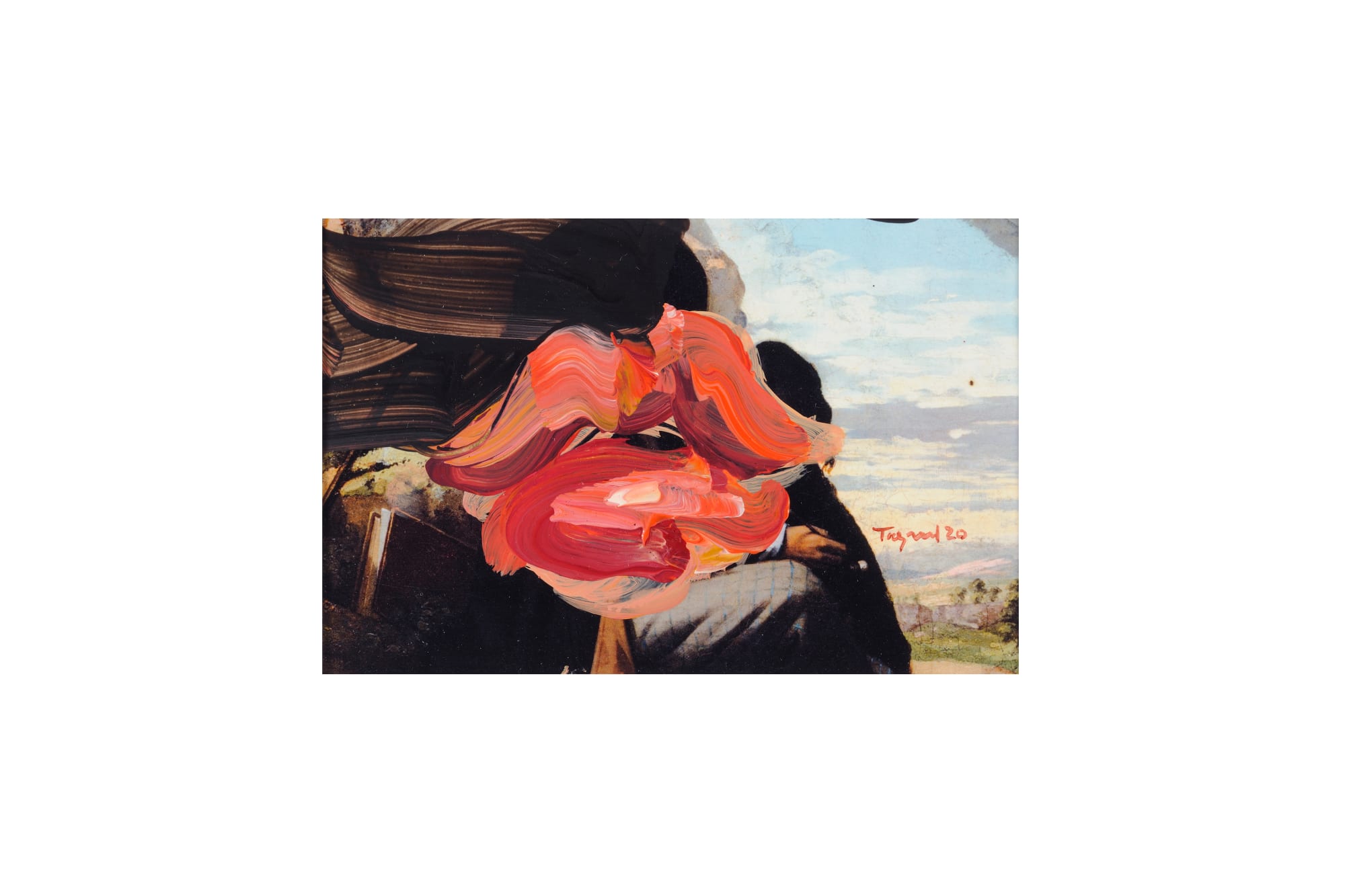 Tagreed Darghouth, A tribute to Asger Jorn, 2020