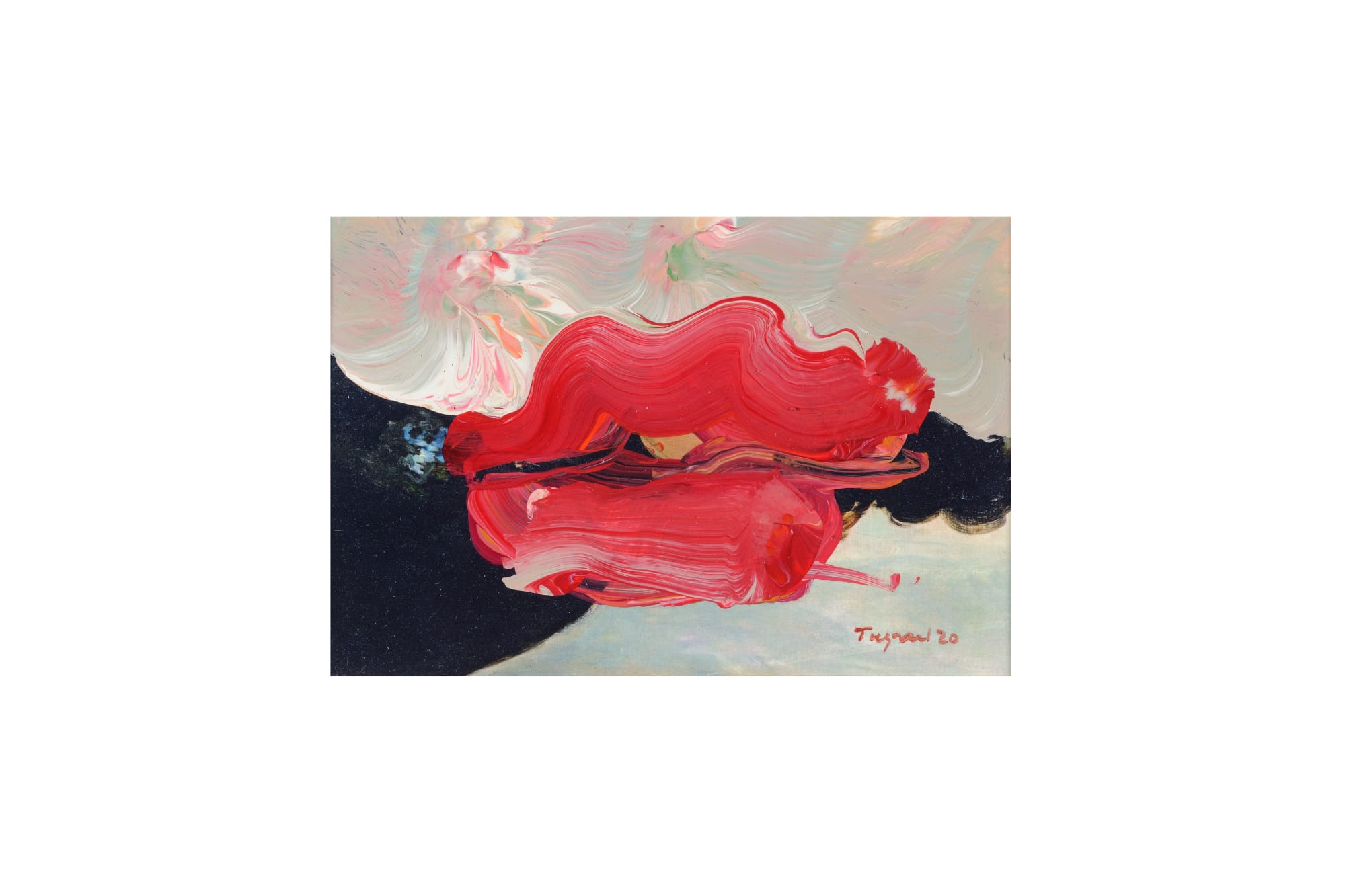 Tagreed Darghouth, A tribute to Asger Jorn, 2020