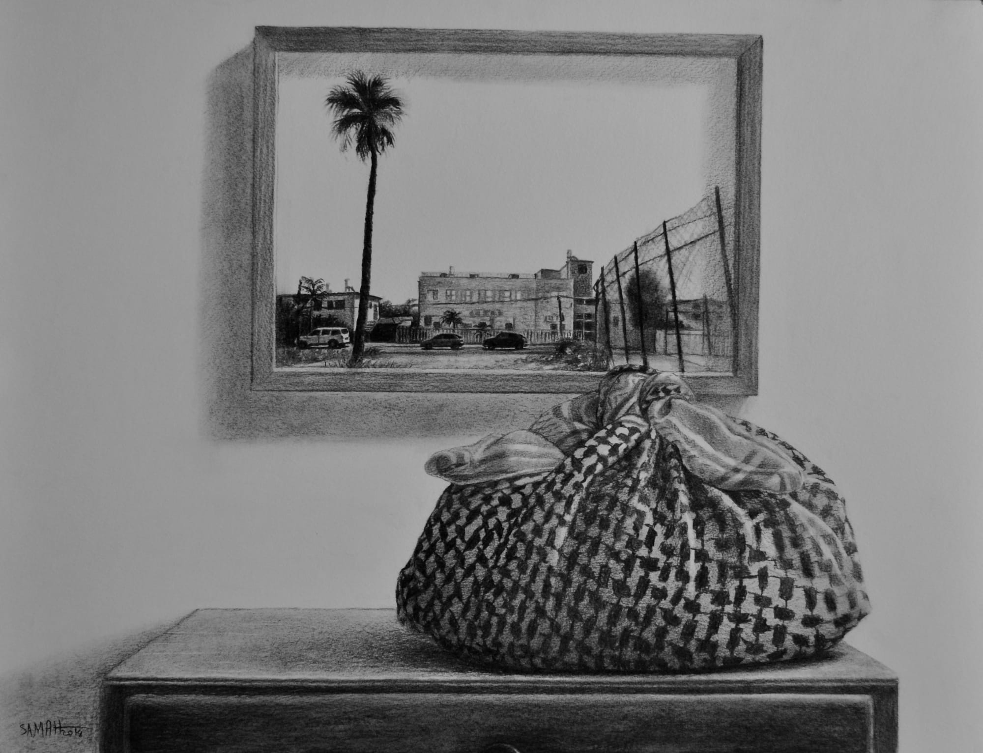 Samah Shihadi, A Bundle From Home/ Bukhje , 2018