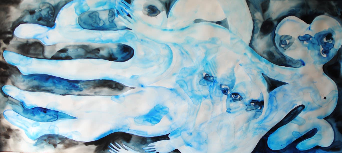 Alymamah Rashed, When I Collected Your Scattered Love (Ripple in Water), 2020