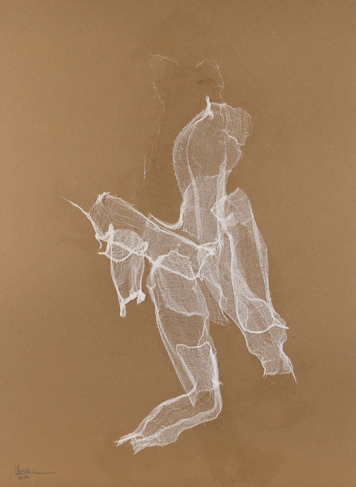 Hazem Harb, Gauze P2 #3, 2024