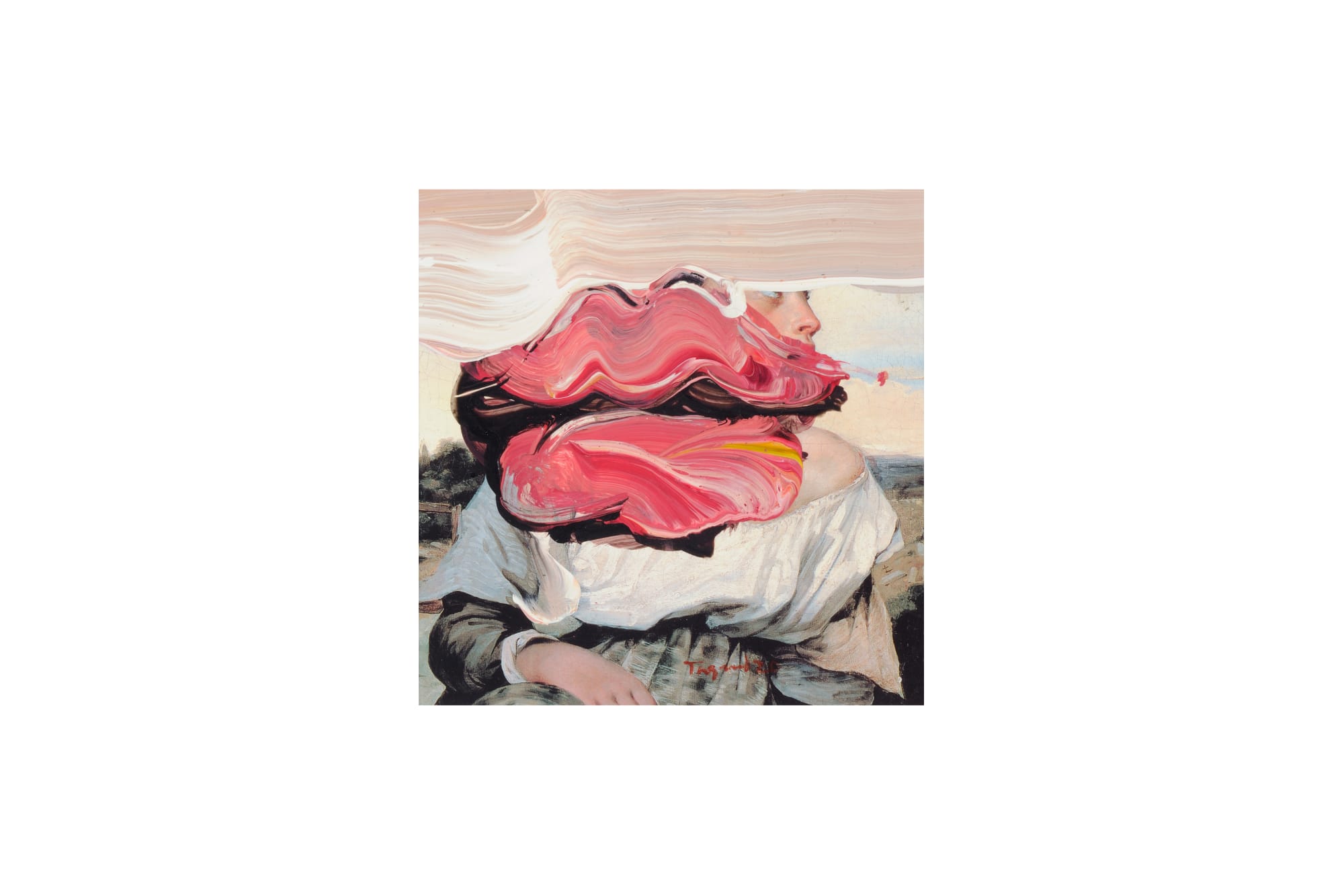 Tagreed Darghouth, A tribute to Asger Jorn, 2020