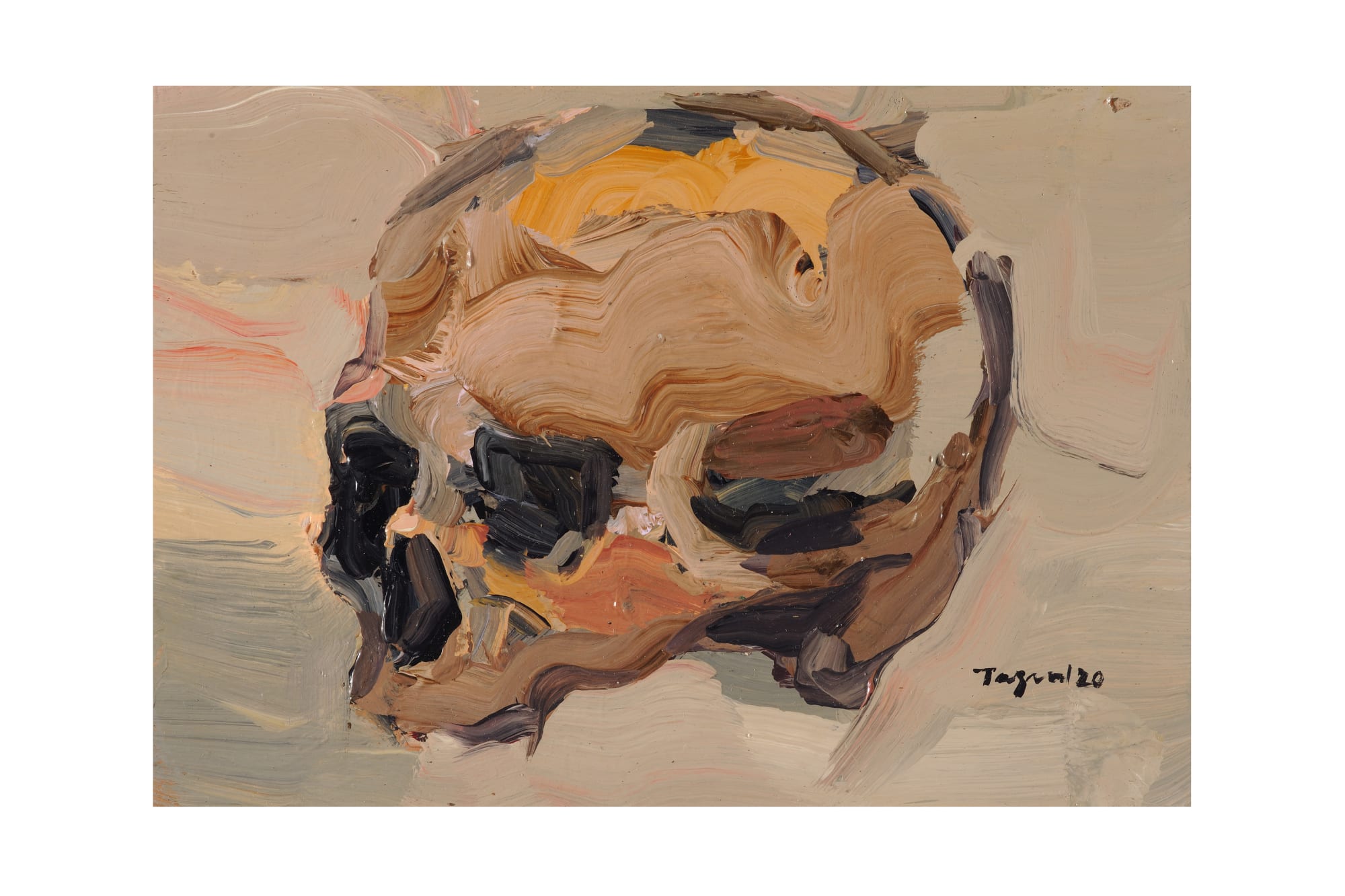 Tagreed Darghouth, Untitled (lips & Skulls), 2020