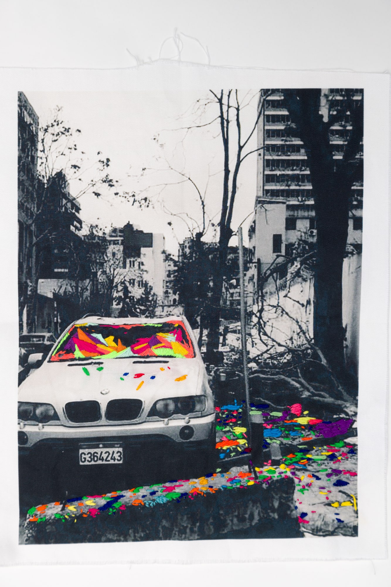 Aya Haidar, Parking, Shattered series,, 2024
