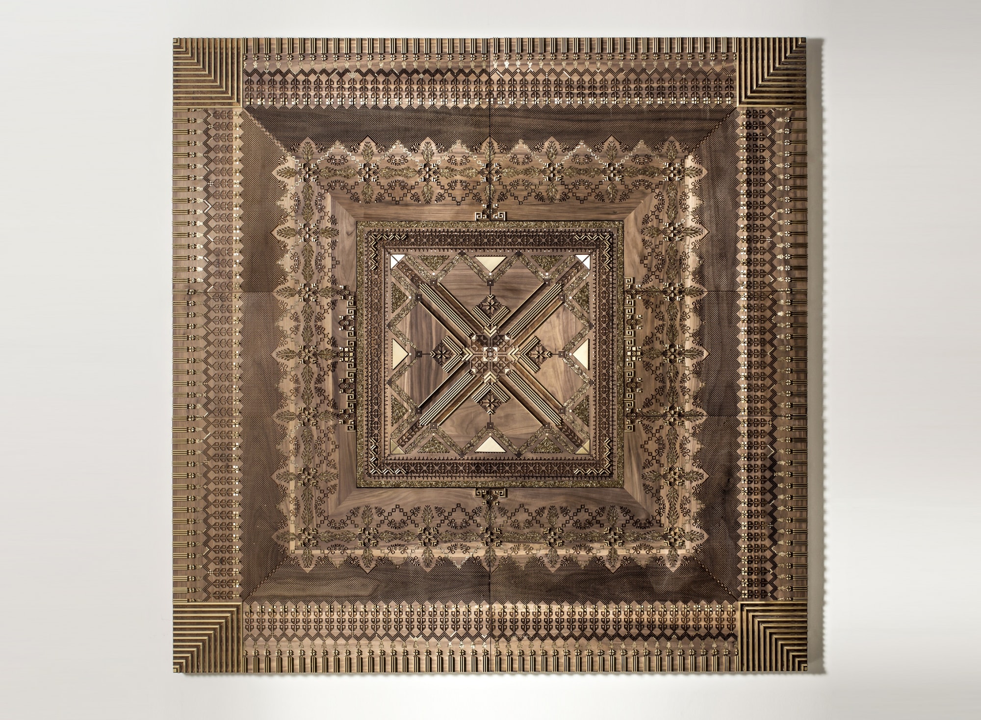 naqsh collective, Walnut Cushion , 2018