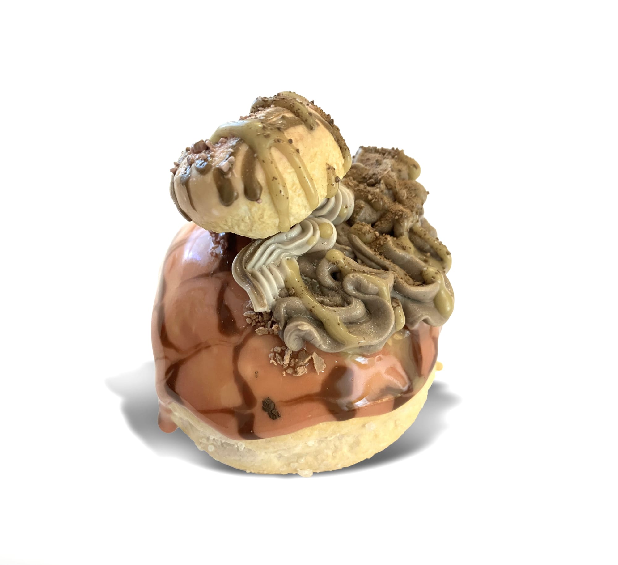 Anna Barlow, Pumpkin Spice Doughnut Sculpture 9, 2025