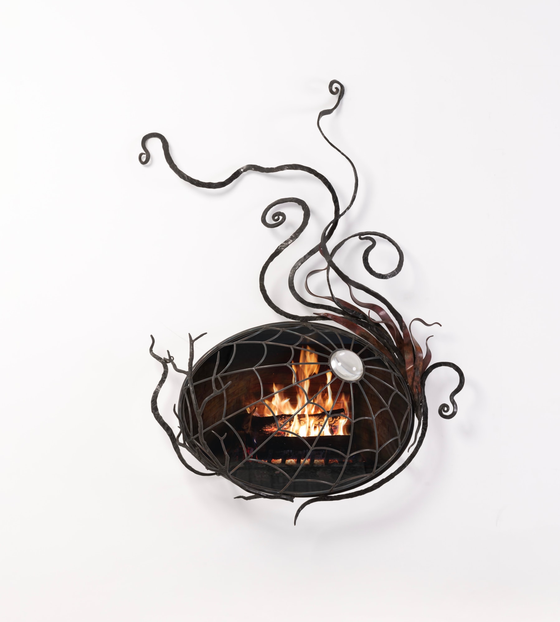 André Dubreuil, Fireplace 'Cheminée Araignée', 1987