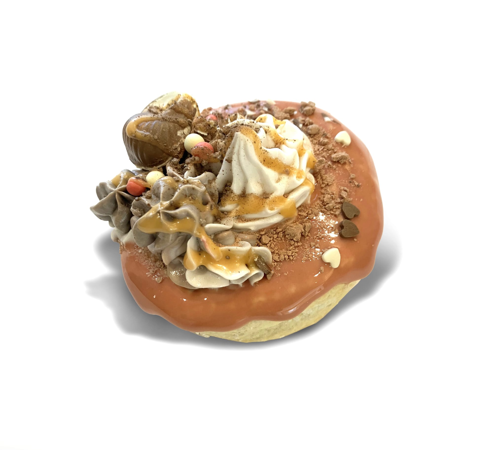 Anna Barlow, Pumpkin Spice Doughnut Sculpture 4, 2025