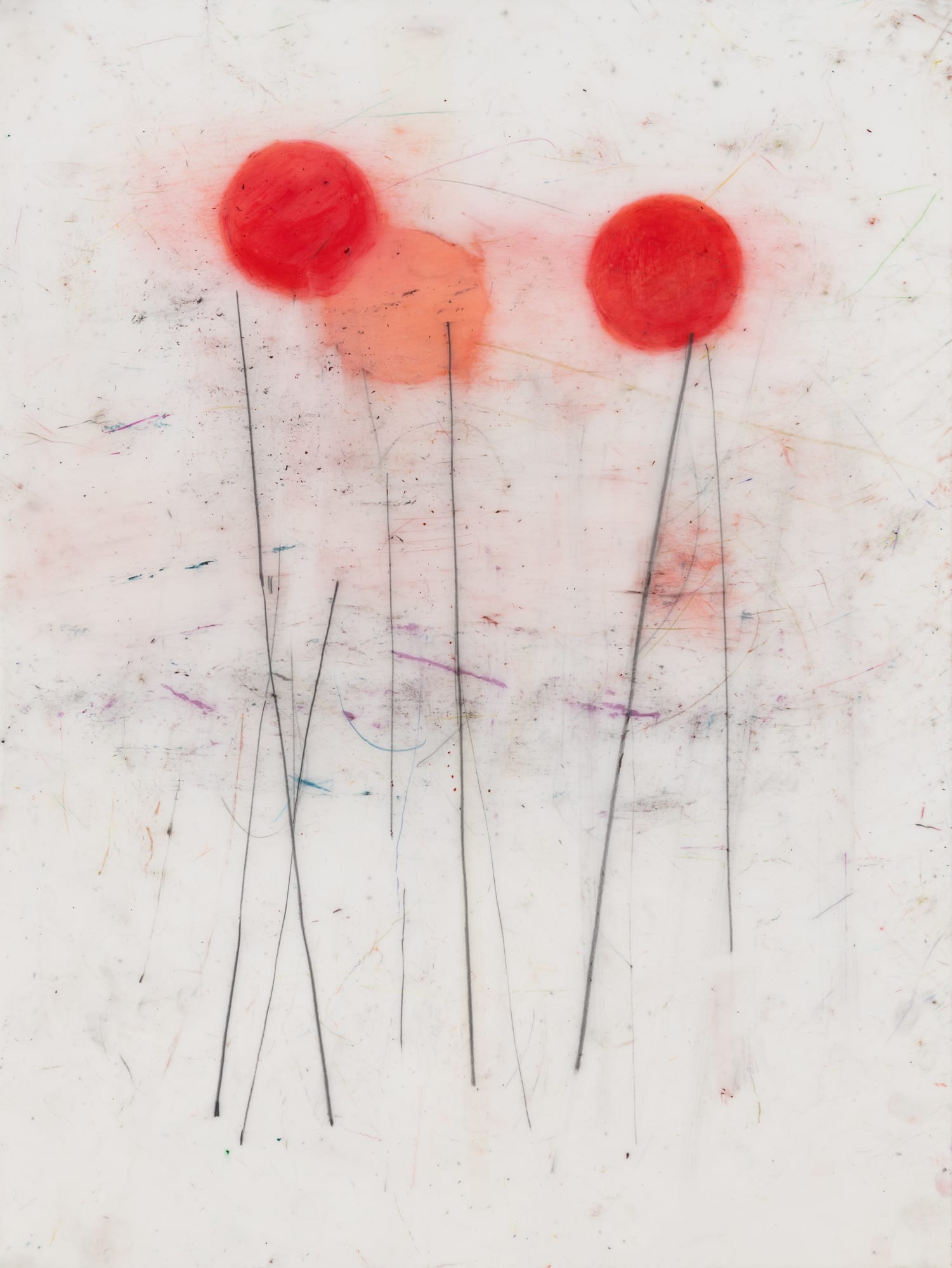 Vicki Sher, Red Between the Lines, 2023